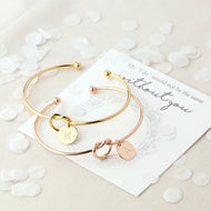 Discount Personalized Gift Initial Bracelet